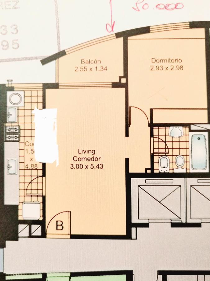 Petit Apartment En Avenida Belgrano 布宜诺斯艾利斯 外观 照片